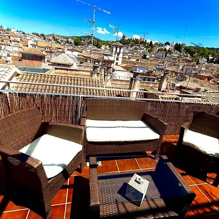 Ferienwohnung Atico Espectacular En Pleno Centro Granada Exterior foto